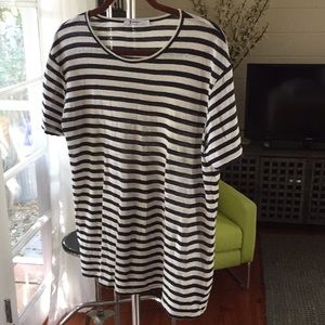 ALEXANDER WANG Medium Linen and Silk top.